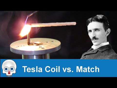 Tesla Coil vs. Match