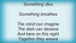Savatage - There In The Silence Lyrics