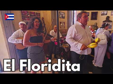 Música Cubana En Vivo en El Floridita de La Habana CUBA OBISPO 🇨🇺