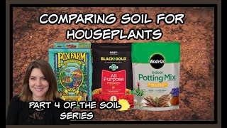 COMPARING HOUSEPLANT SOIL/INDOOR POTTING MIX: FOX FARMS/BLAC