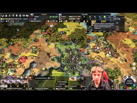 Endless Legend - Roving Clans vs 5 AI FFA #14  Impossible difficulty continents