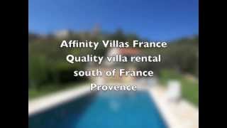 preview picture of video 'Villa Rosier Villa Rental France Provence: Callian Village for 8 people'
