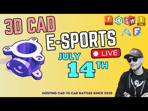 Model Monday Live | CAD Speed Modeling Battles & Tips (July 14, 2025)
