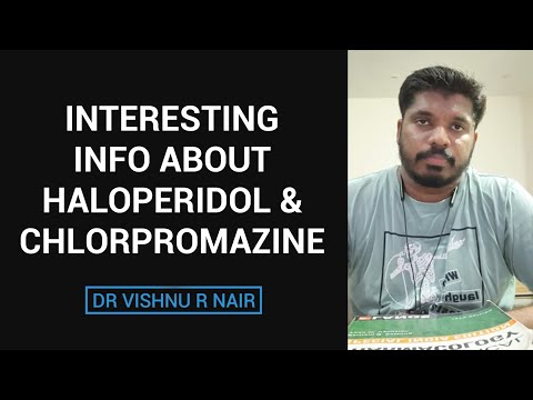Interesting info about haloperidol & chlorpromazine... | @doc.vishnu