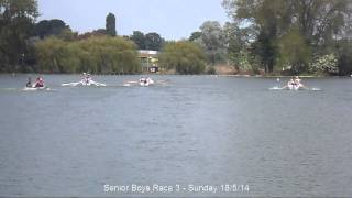 District Rowing . Northampton SCC Senior Boys Race 3
