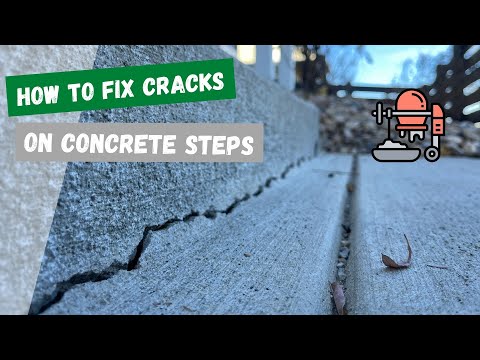How To Fix Cracks On Concrete Steps