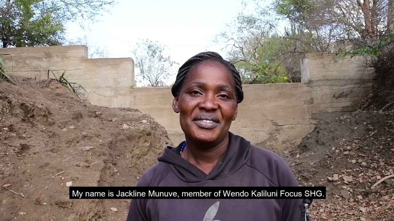 Benedetta and Jackline - empowering themselves and their community through a sand dam project