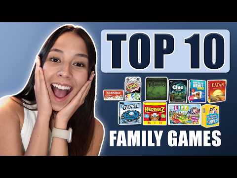 Top 10 Board Games For Families in 2025 (You NEED to Play!)