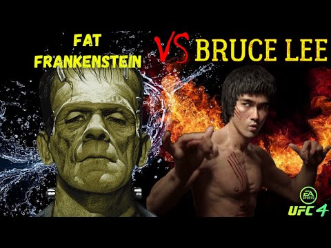 Bruce Lee vs. Fat  Frankenstein - EA sports UFC 4 - CPU vs CPU