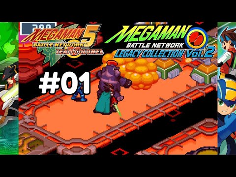Mega Man Battle Network Legacy Collection 100% Series - MMBN 5 Team Colonel Part 1