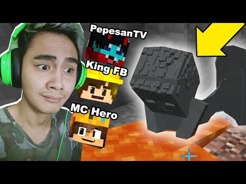 WE SAW A GHOST IN MINECRAFT (Ft. PepesanTV, KingFB, MCHero)