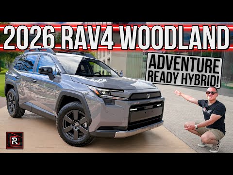 The 2026 Toyota RAV4 Woodland Is An Adventure Set Hybrid SUV For Active Families