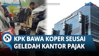 KPK Geledah Kantor Pajak Terkait Dugaan Suap PT Wanatiara Persada, Pulang Bawa Sejumlah Koper