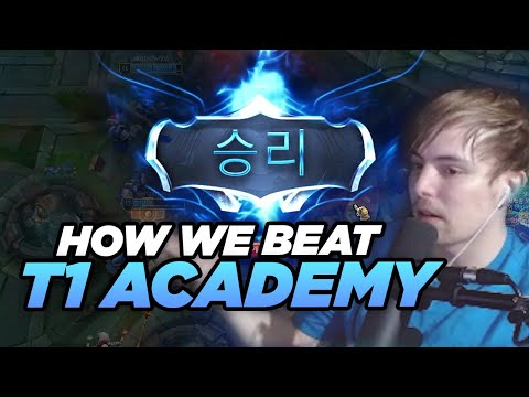 LS | How We Beat T1's Academy Team in Scrims ft. Nemesis