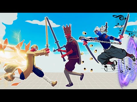ZENITSU + TENGEN UZUI vs EVERY UNIT | Totally Accurate Battle Simulator-TABS