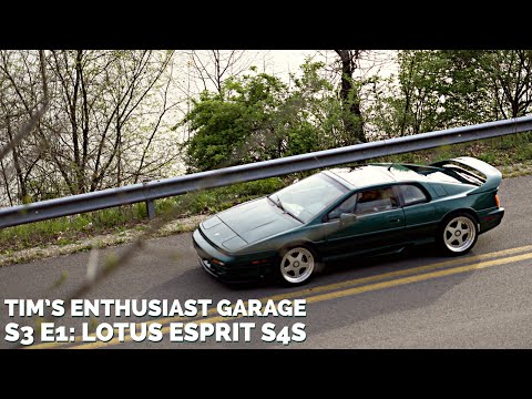 Lotus Esprit S4S : Tim's Enthusiast Garage Season 3 Episode 1