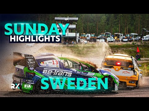 世界ラリークロス2023 スウェーデン（ホーリエス）日曜日ハイライト動画