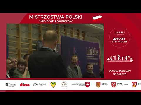 ZAPASY - LXXIII Mistrzostwa Polski seniorów st. wolny - Janów Lubelski 2026. FINAŁY.
