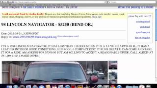 Craigslist Bend Oregon - Used Ford Trucks Under $2700 Available in 2012