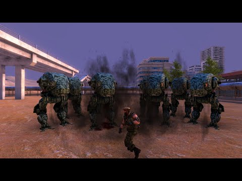 Chuck Norris vs 10x Every Unit |  Ultimate Epic Battle Simulator UEBS