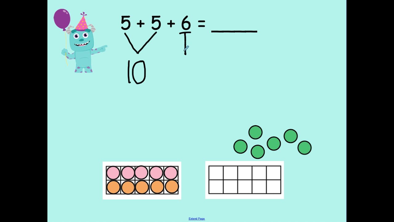 Adding 3 Numbers (Make 10)