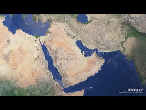 Google Earth Video Editing Al Nadwa, Riyadh, Soudi Arab zoom in by Sujaye Estator