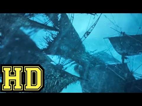 Pirates of the Caribbean 3 - The Black Pearl And The Flying Dutchmans Masts Got Tangled