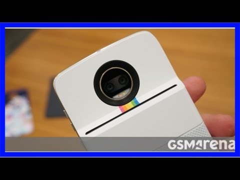 Polaroid insta-share printer motomod hands-on reivew