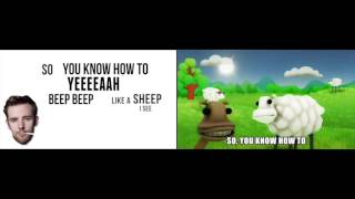 Beep Beep I'm A Sheep Original & TLT Remix Comparison
