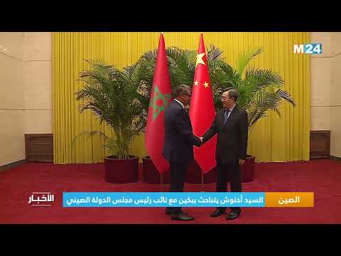 بكين..السيد أخنوش يتباحث مع نائب رئيس الوزراء الصيني