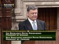 Ukrainian President Poroshenko addresses ...