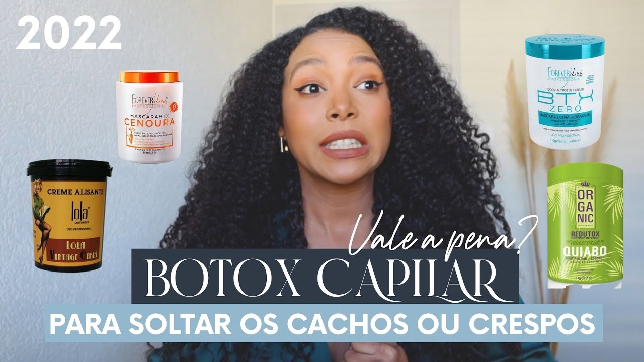 TUDO SOBRE BOTOX CAPILAR EM CABELOS CACHEADOS E CRESPOS