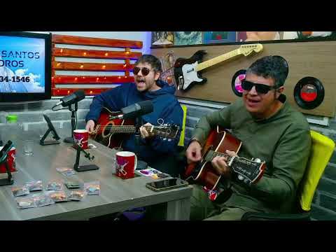 Banda Abismo Cósmico, integrantes  Julio, Zink e Diego , tocam a música Reencontro.