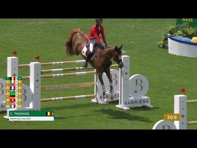Father of this Frozen Embryo is the CSI 1.60m jumping Stallion Ermitage Kalone with rider Gilles Thomas.