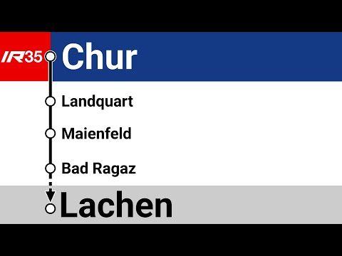 SOB Ansagen » IR35 Chur — Lachen SZ | Aare Linth | Bauarbeiten | SLBahnen