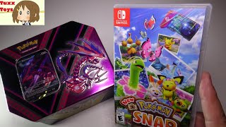 POKEMON SNAP Switch and Lets open Pokemon cards!