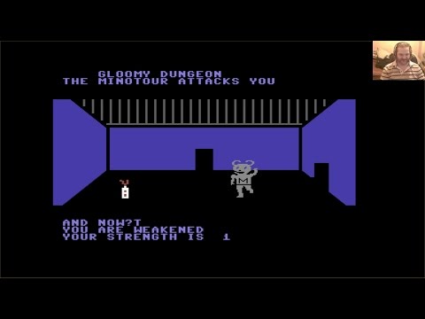 Lukozer Retro Game Review 304 - The Dungeons - Commodore 64