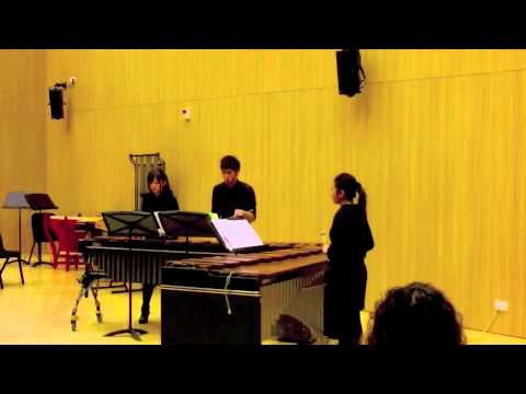HKBU Percussion Ensemble "Classical X Percussion" Concert 2011: Trois Fugues - J.S. Bach