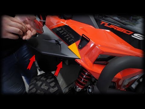 How to install SuperATV Extended Fender Flares on Polaris RZR Turbo S