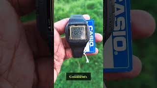 Casio Vintage Illuminator Data Bank Resin Belt Watch DB-36-9AVDFDual time• 30-record of TELEMEMO