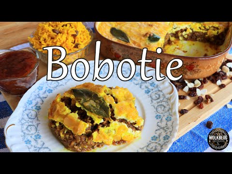 Bobotie Recipe on the braai | South Africa's National dish | Traditional South African recipes |