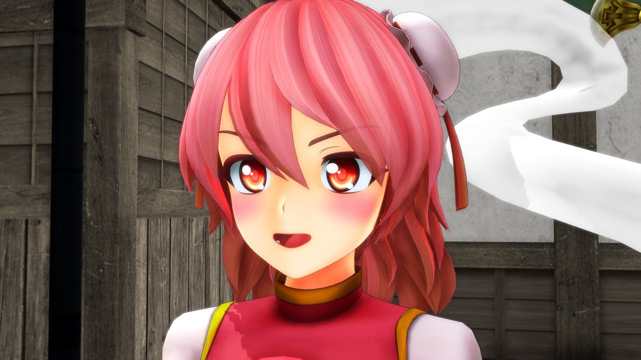 【東方MMD】華扇と霊夢のホームビデオ