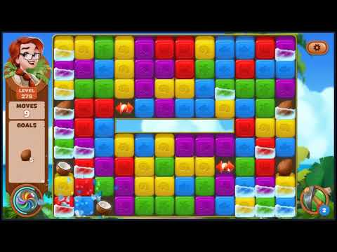 Lost Island Blast Adventure Level 278 - NO BOOSTERS 🏝️ | SKILLGAMING ✔️