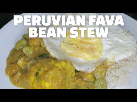 Peruvian Fava Bean Stew (Locro) Recipe - Vegetarian