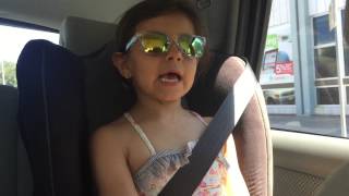 Lily Getting Her "Uptown Funk" On, Bruno Mars Style