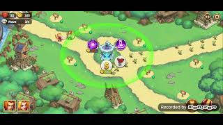 Empire Defenders TD Potential Wizard Unit Showcase Android game Tower Defense