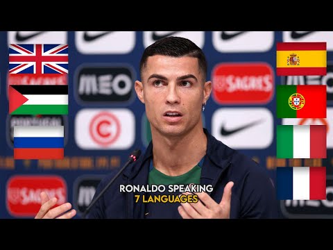 Cristiano Ronaldo Speaking 7 Different Languages