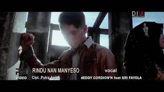 Download lagu Sri Fayola feat dEDDY Cordion'z Rindu nan manyeso - lagu minang terbaru (  ) mp3
