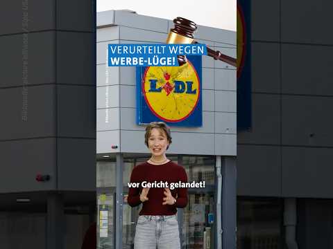 Video Thumbnail: LIDLs "größte Preissenkung aller Zeiten": Irreführung! | Eine Minute Geld MDR #shorts