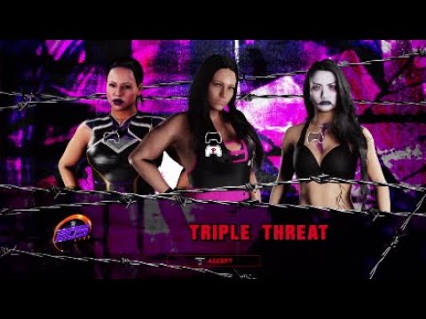 WWE 2K18: Jordynne Grace Vs Karen Q Vs Su Yung